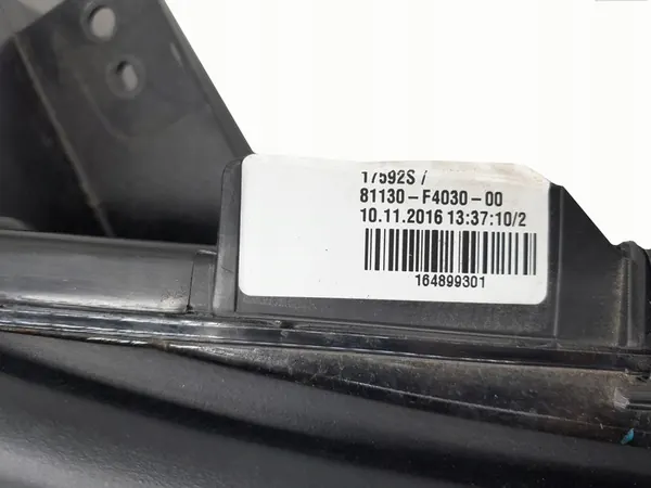 Toyota C-HR Faro Derecho LED Lente OEM 81130-F4030 image 3