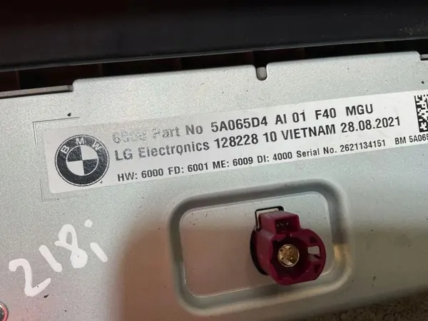 BMW Navigationsbildschirm OEM 12822810 - Gebraucht image 4