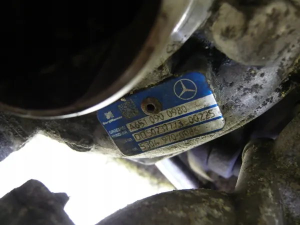 Turbo A6510900980 Mercedes-Benz 2.1L image 3