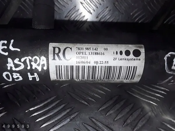 Opel Astra H Lenkgetriebe OEM 13188616 image 5