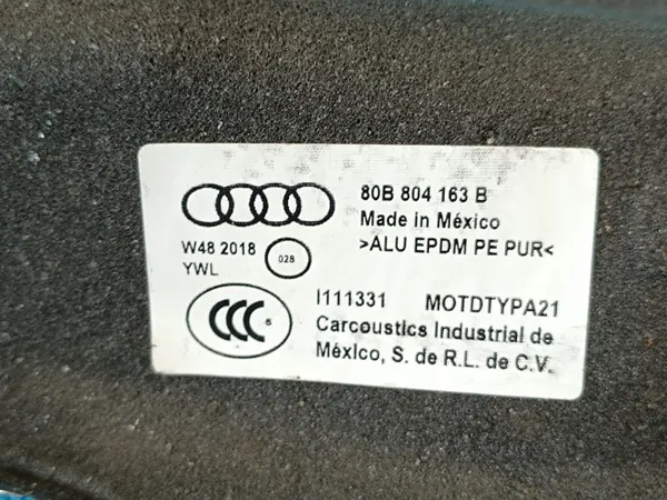 OEM 80B804163B Audi Q5 II Värmeskydd image 6