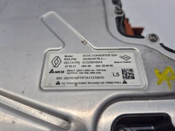Wechselrichter Renault OE 291A15636R für Clio V E-Tech image 7