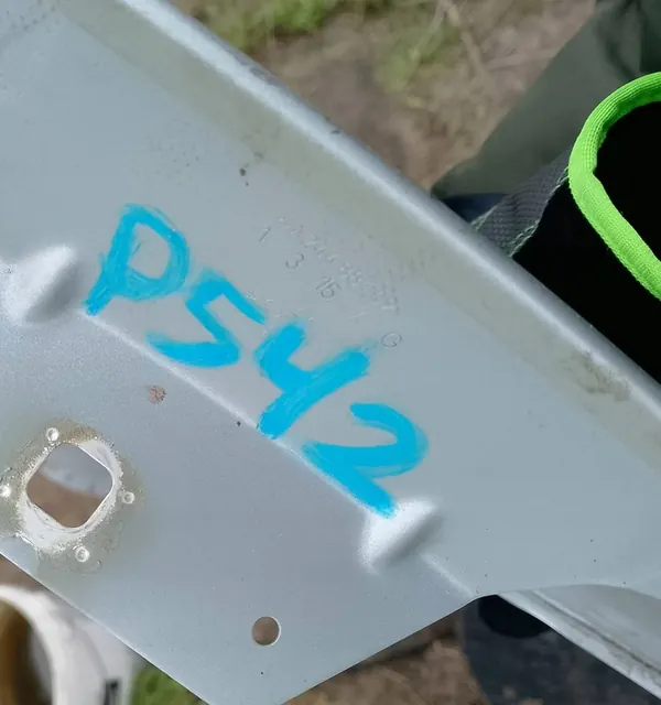 Höger framskärm MERCEDES B-KLASS W246 2011-2017 A2468810201 OEM image 9