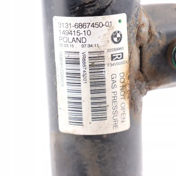 BMW F34 Fram Höger Fjäderben OEM 6867450 image 6