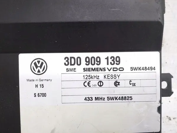 Volkswagen Phaeton Sleutelloze Startmodule image 4