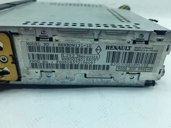 Radio CD Renault OEM 8200300858 pour Scenic II image 5
