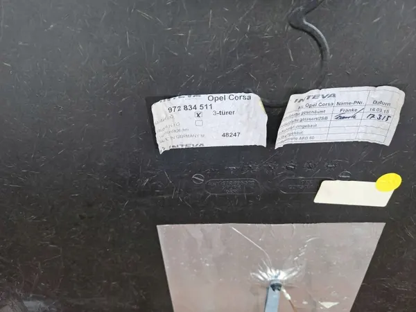 OEM B271 Dakafdekking voor Opel Corsa E - Gebruikt image 3