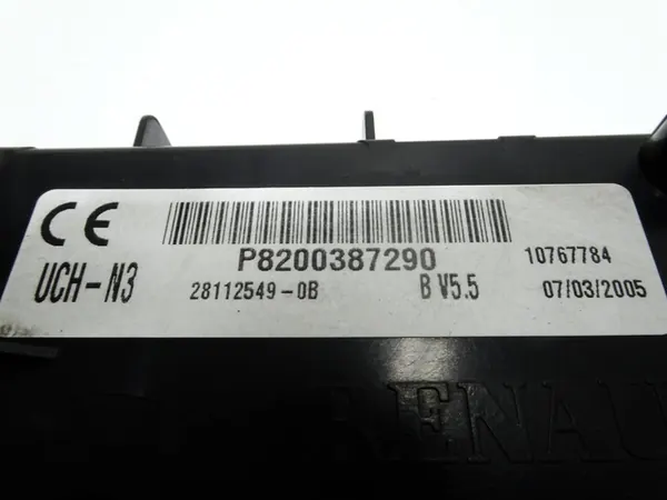 RENAULT CLIO II - MODUŁ UCH P8200387290 image 4