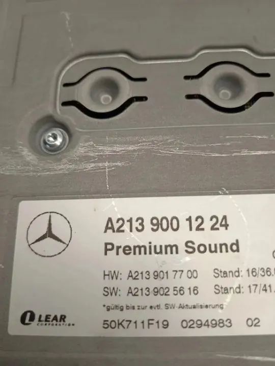 Burmester Förstärkare OEM A2139001224 för Mercedes W217 image 2