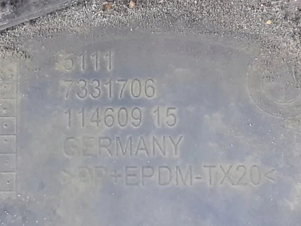 BMW 5 F10 F11 Paraurti Anteriore con Scivoli PDC 13- image 7