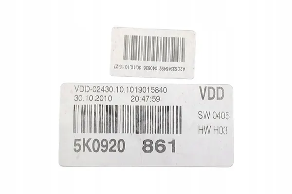 VW GOLF VI 1.2 TSI INSTRUMENTTI image 7