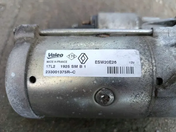Motor de arranque Nissan Renault 1.6 DCI image 3