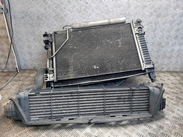 Radiator Set + Ventilator Mercedes W203 2.2 CDI A2035000854 image 6