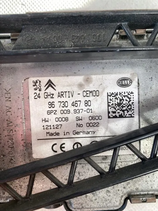 Radar Distronic OEM 9673046780 para Peugeot 3008 (2009-2013) image 6