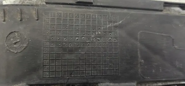 Grille de Pare-Chocs Avant Droit Mercedes GLK X204 12-15 A2048857223 image 9