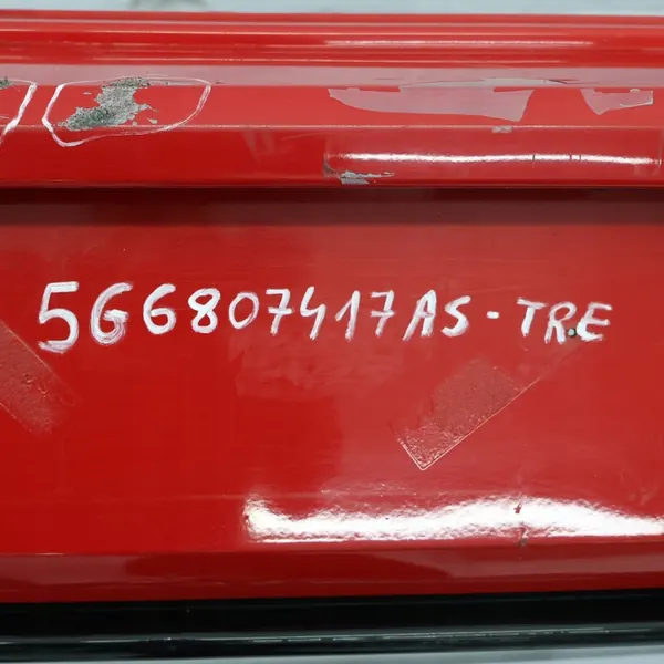 Volkswagen VW Golf 7 Paraurti Posteriore R-Line Rosso Tornado - LY3D image 10