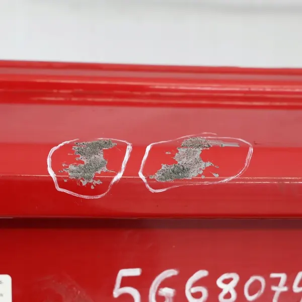 Volkswagen VW Golf 7 Paraurti Posteriore R-Line Rosso Tornado - LY3D image 8