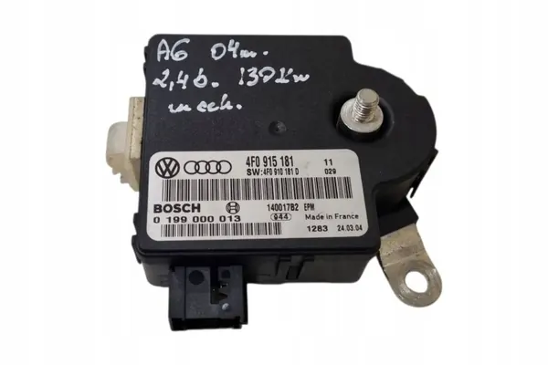 Módulo control batería Audi A6 C6 OEM 4F0915181 image 2