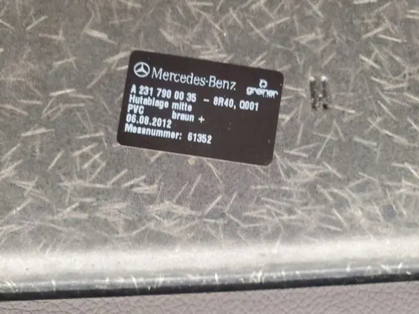Mercedes-Benz SL R231 achterplank OEM A2317900035 image 6