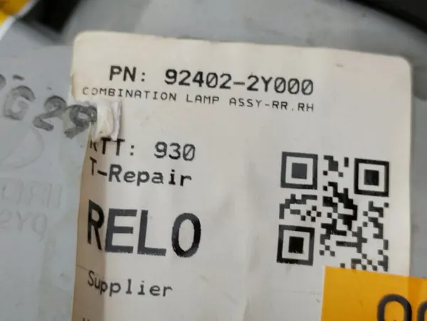 Lámpara trasera derecha Hyundai IX35 09-13 OEM 92402-2Y000 image 3