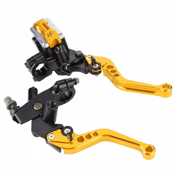 1 Par 7/8" (22mm) Universal Motorcykel Broms Kopplingsspak Set QC05893-01 image 2