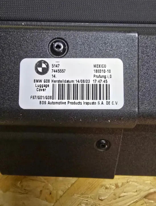 BMW X3 G03 Store Arrière de Coffre OEM 7445557 image 6