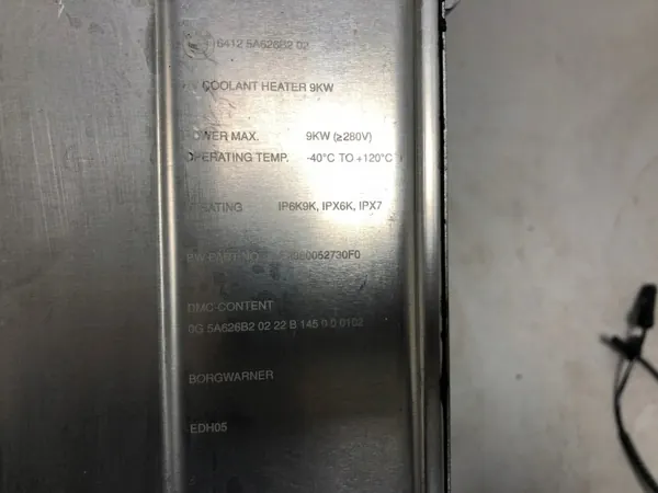 Durchlauferhitzer OEM 64125A626B2 für BMW i4 G26 image 8