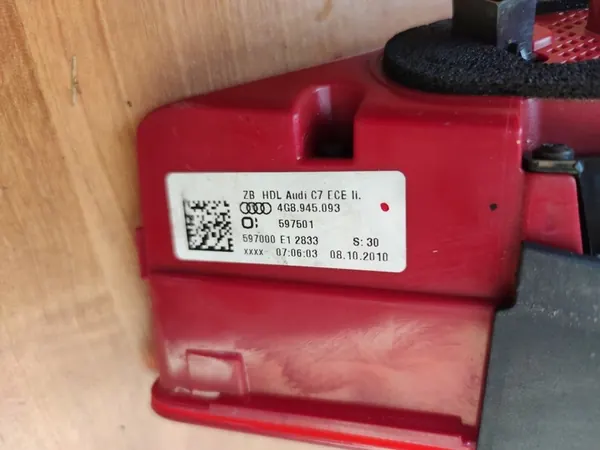 Conjunto de Luz Trasera Izquierda Audi A7 image 3