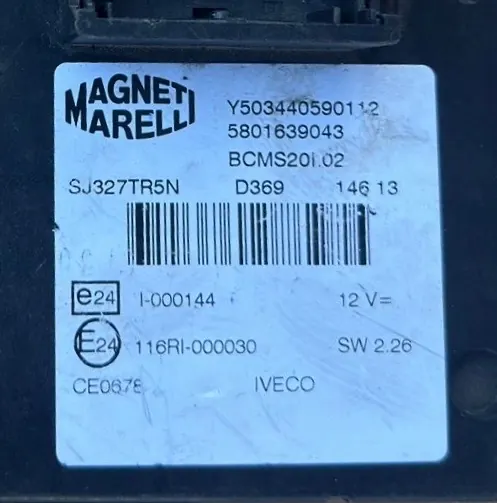 IVECO DAILY BSI BODY BCM image 3