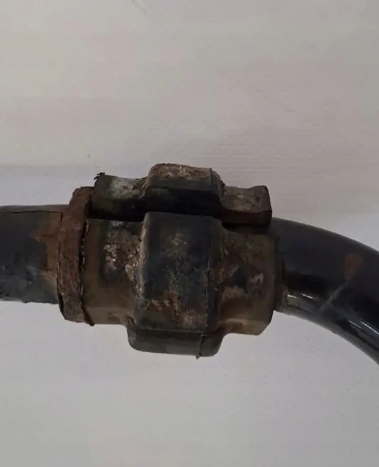 Collegamento stabilizzatore anteriore destro AUDI A4 8K0411317D image 4