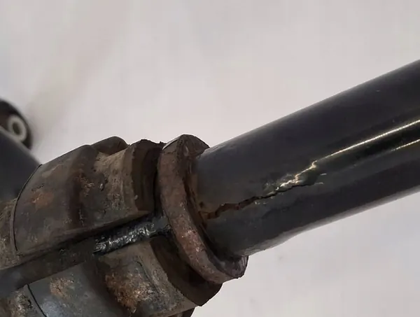 Collegamento stabilizzatore anteriore destro AUDI A4 8K0411317D image 6