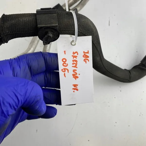 Transmission Oil Cooler Hose Jaguar Land Rover image 6