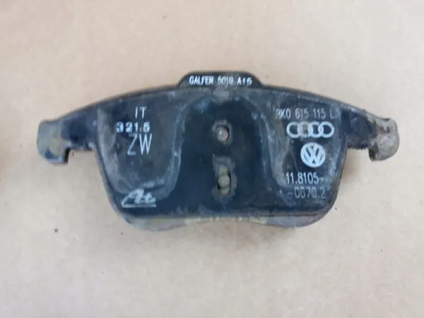 AUDI A5 A6 8T 8T0 Achterremschijven en -blokken image 5