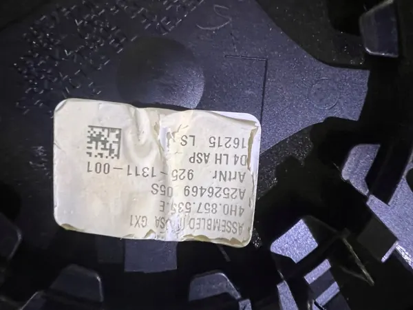 Vidro do espelho esquerdo OEM 4H0857535E Audi A8 S8 D4 image 5