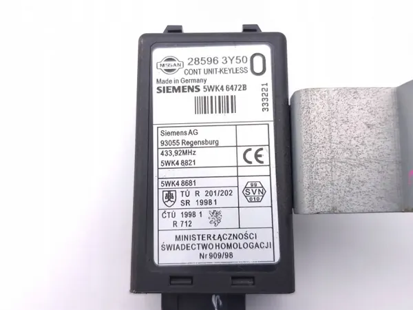 Module sans clé Jeep Cherokee 2014 OEM 285963Y50 image 6