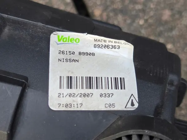 NISSAN INFINITI Farol Completo 261508990B L=P image 7