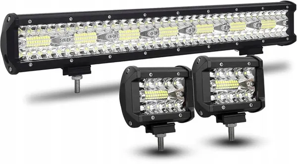 Barra de luz LED RIGIDON 8D, 51 cm, 420 W, OEM RD-02-8D-420-C+2x60C+LK003QB image 1