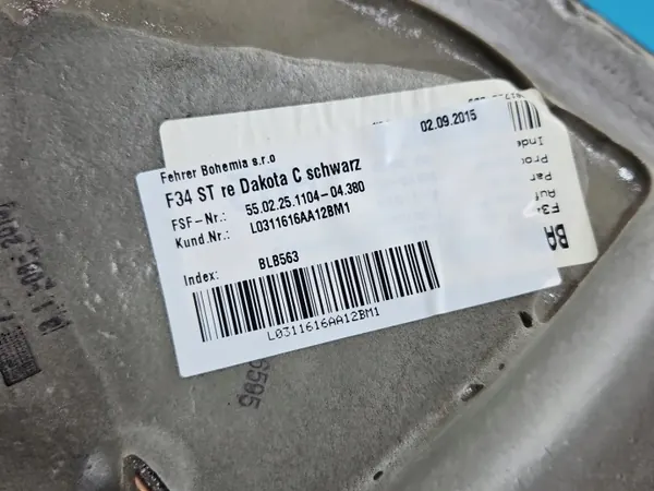 Panneau Latéral Droit Banc Arrière OEM IMPRK1539790 BMW image 5