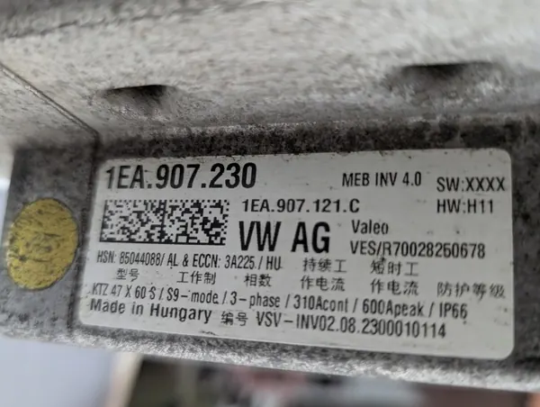 OEM 1EA907230 Inversor Conversor VW Audi image 5