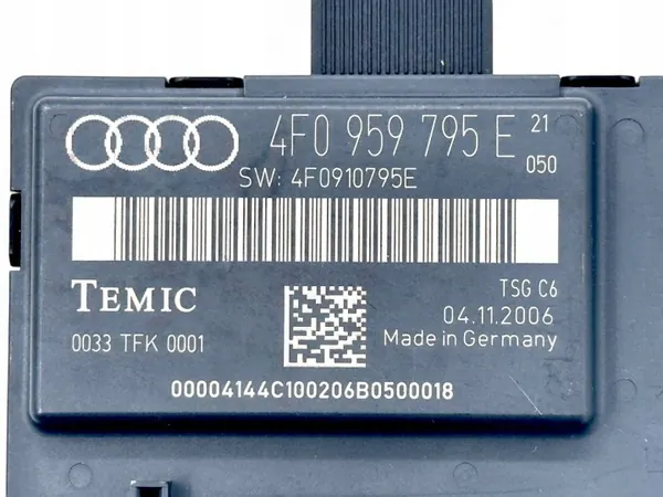 Module de porte arrière gauche OEM 4F0959795E image 3