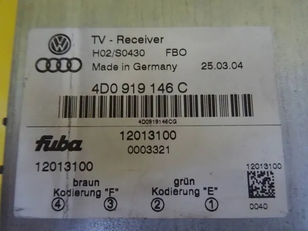 Módulo Sintonizador TV Audi OEM DRC10552 - Usado image 7