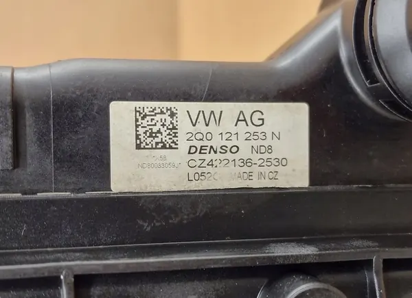 Conjunto de ventilador de refrigeración VW Polo VI Audi A1 S1 image 4