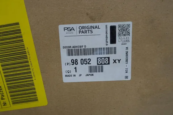 OEM ETRGFWSEAS 98052808XY Ovenlista Oikea Etu image 3