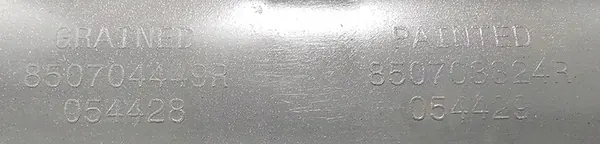 Bakre Stötfångarspoiler Renault Captur I Lift 2017-2019 OEM image 2