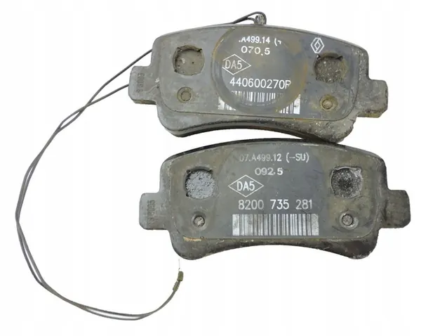 Remblokken Renault Master 2010- Achter image 2