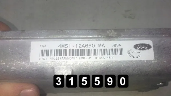 Ford Focus C-Max ECU OEM AM-315590 Gebraucht image 3
