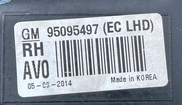 OPEL MOKKA A I 2012 - FARO DERECHO DELANTERO 95095497 image 9