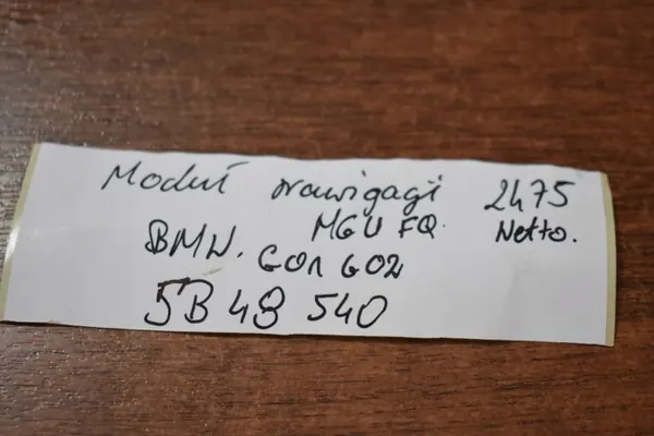 Módulo leitor navegação OEM 5B48540 55 BMW G01 G02 image 4