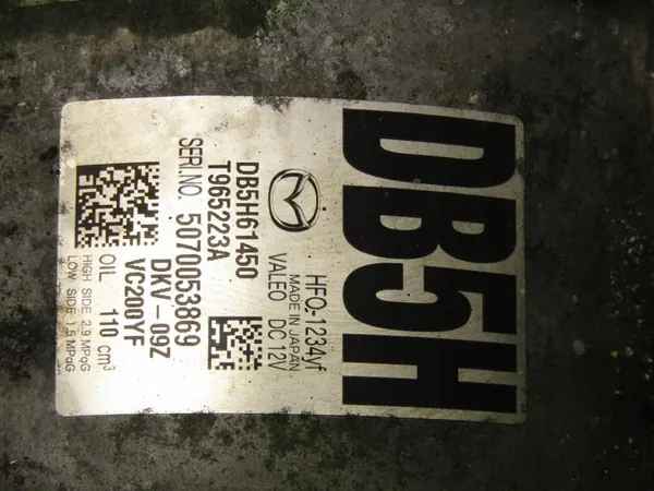 Compresseur de Climatisation 1.5 Mazda 2 CX-3 DB5H-61450 image 4