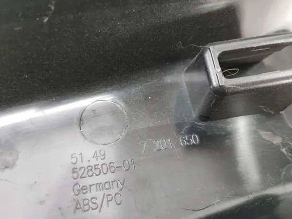 Tapeta de maletero BMW 5 GT F07 OEM 7201650 image 3